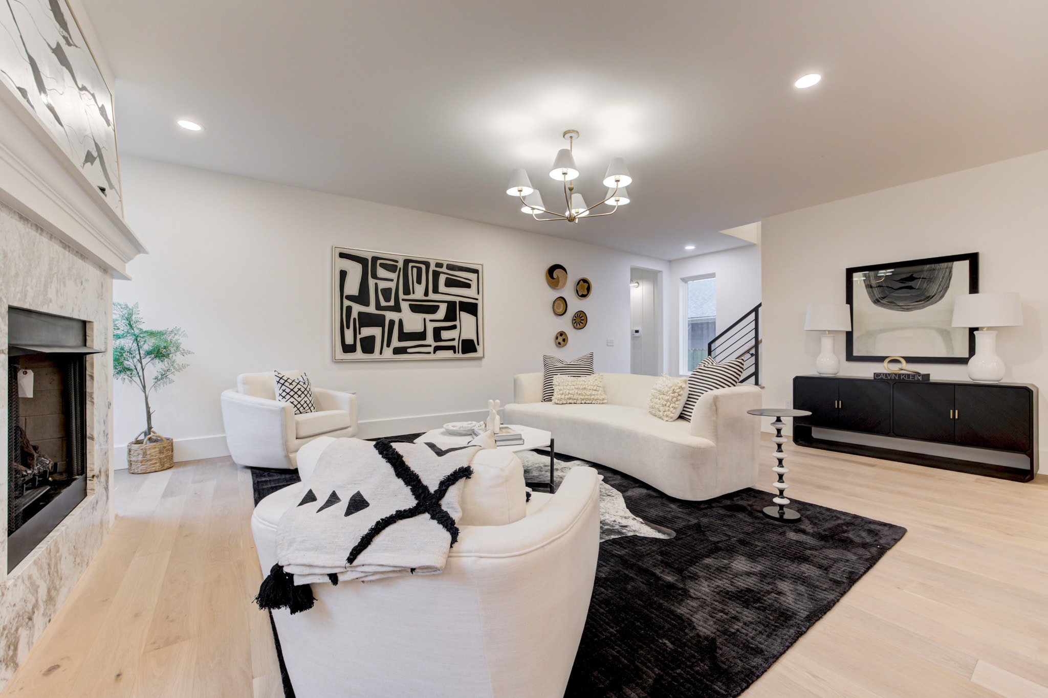 1201 NW 49th — open concept living room